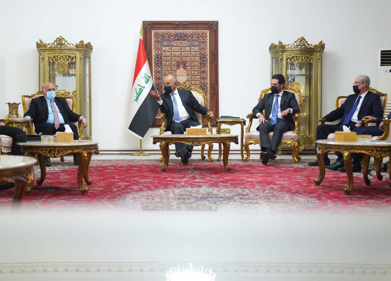 Iraq’s Salih met the Kurdish delegation in Baghdad