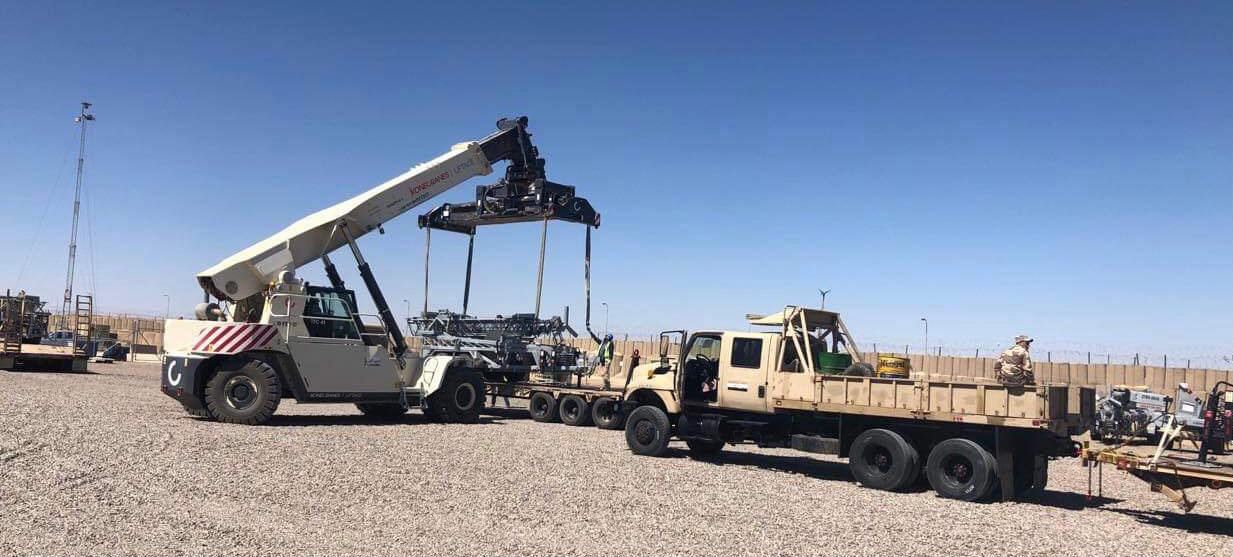 The Global Coalition provides Iraqi security forces with new equipment