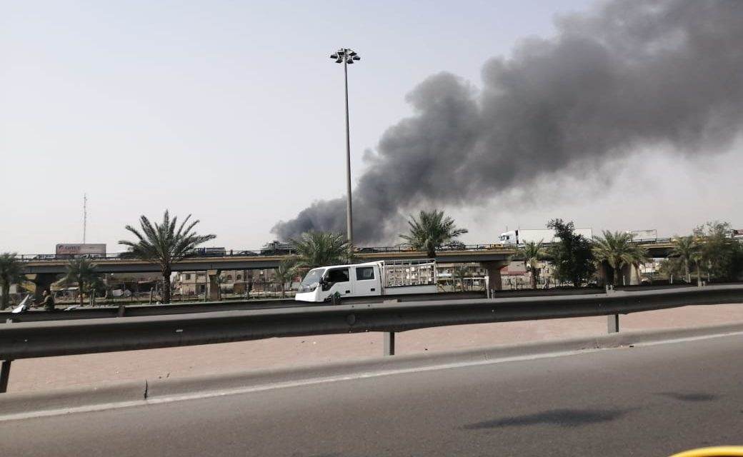 مصدر يوضح سبب تصاعد اعمدة الدخان في سماء بغداد وسماع دوي انفجارات