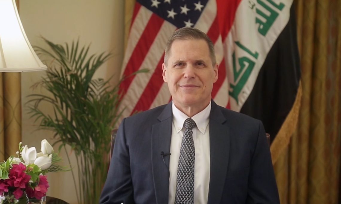 U.S. ambassador to Iraq reaffirms the United States partnership with Iraq