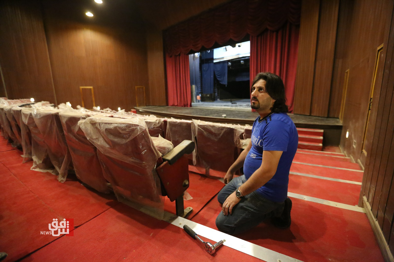 Non-government players step in to revive Al-Rasheed crumbling theater
