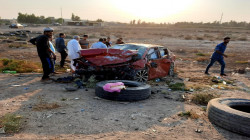 مصرع مدني بحادث سير بين ديالى واقليم كوردستان