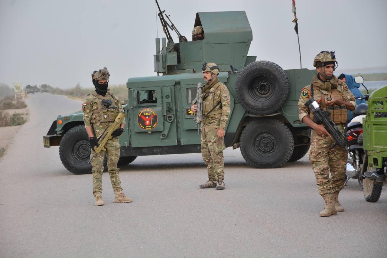 The Ministry of interior deploys Rapid reaction forces' in southern Iraq