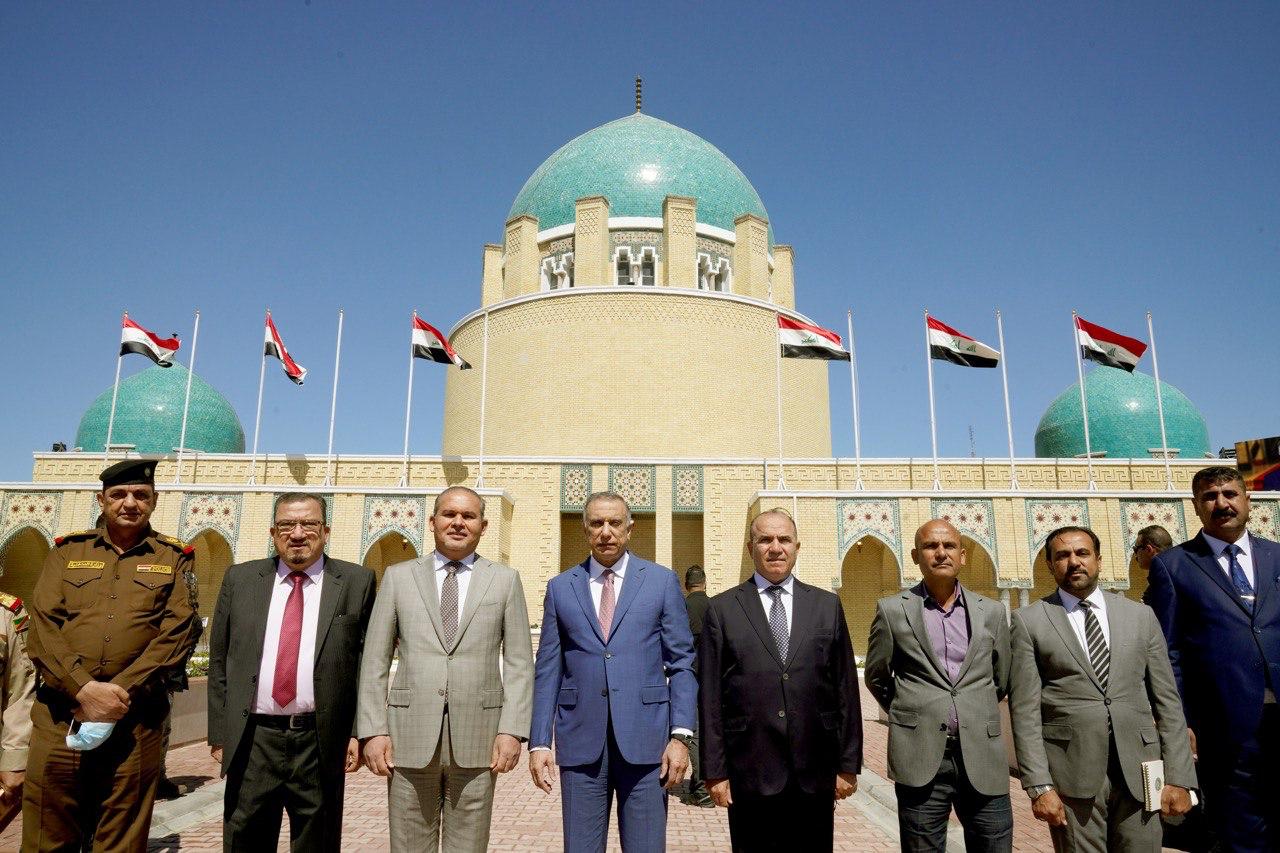 الكاظمي يفتتح المقبرة الملكية في بغداد قبيل انعقاد القمة الثلاثية