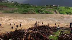 فيديو: فيضان نهر "رو ى شين" يجرف معدات تابعة لحزب العمال الكوردستاني