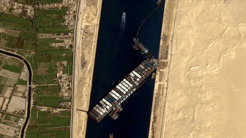 MV Ever Given re-floated in Suez Canal