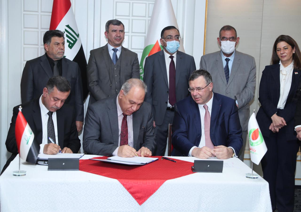 Iraq signs an Agreement with TOTAL