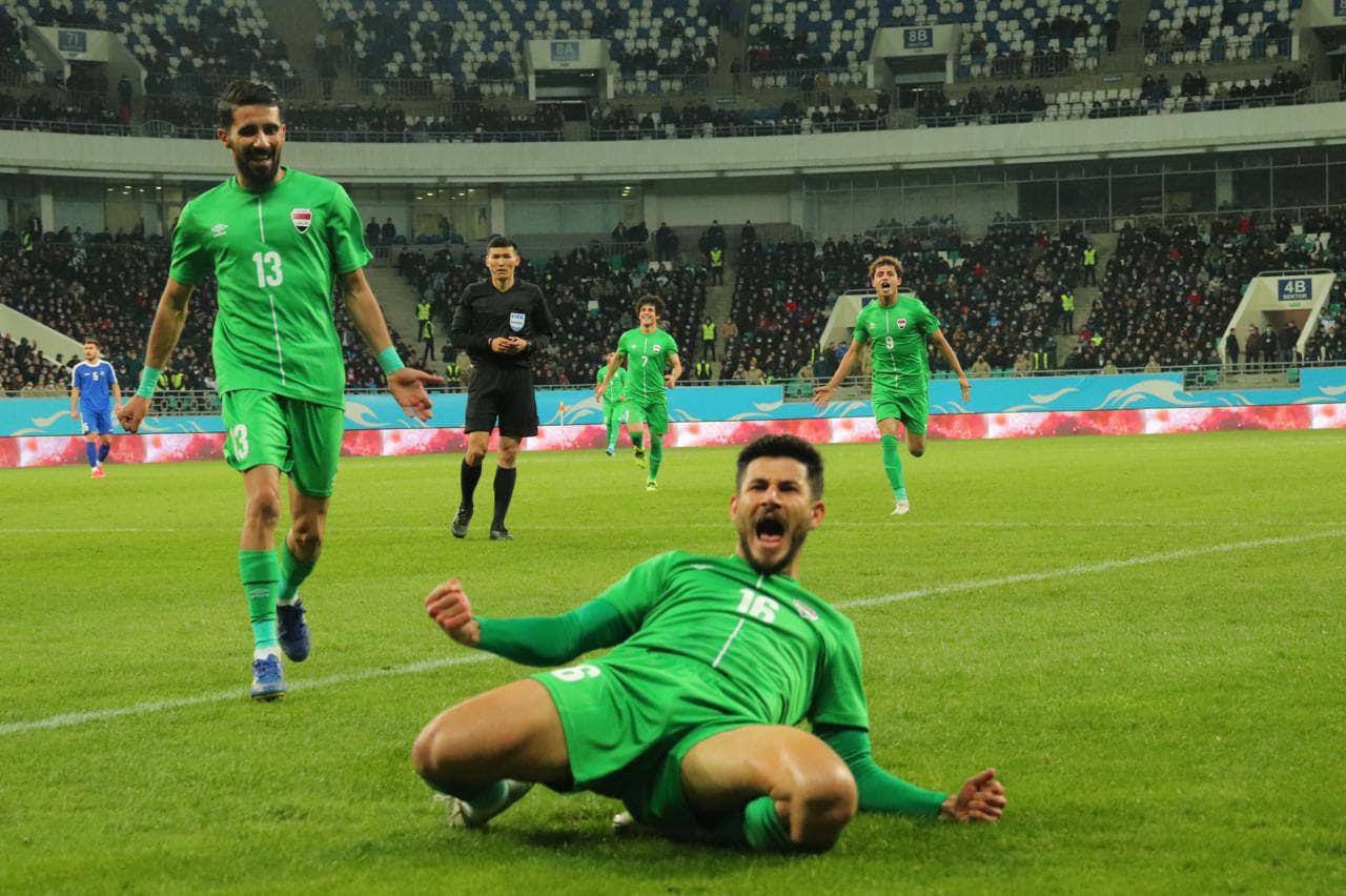 المنتخب العراقي يتغلب على نظيره الأوزبكي بهدف وحيد 