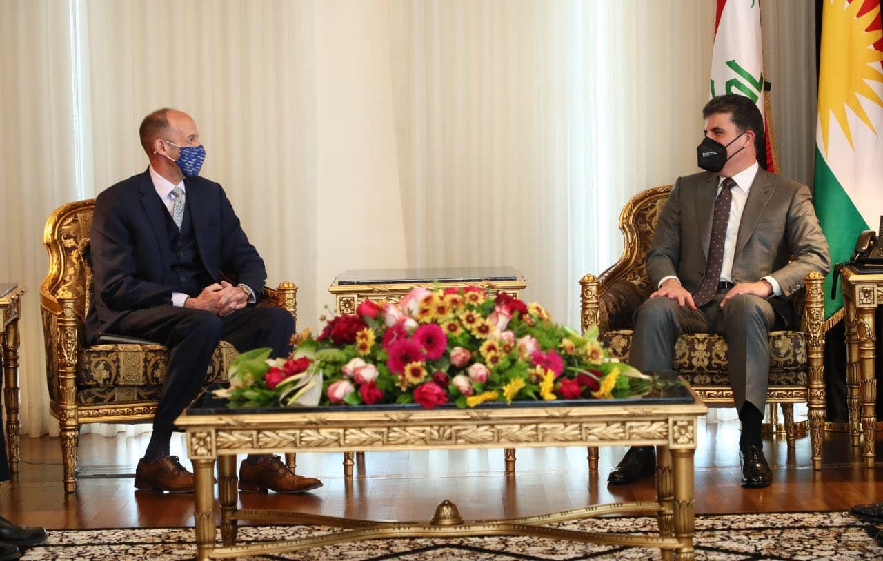 Nechirvan Barzani to U. S. embassy attaché: Resuming the strategic dialogue is an important step 
