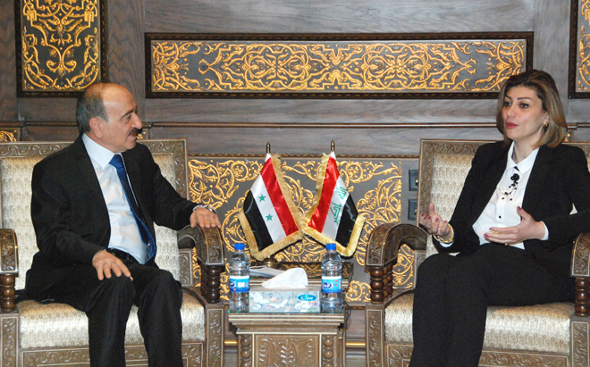 Baghdad and Damascus discuss the return of Syrian and Iraqi refugees in both countries