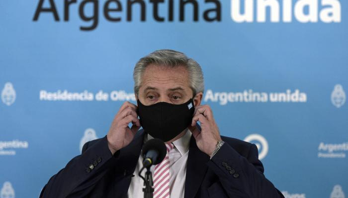 Argentine’ President tests positive for Covid-19