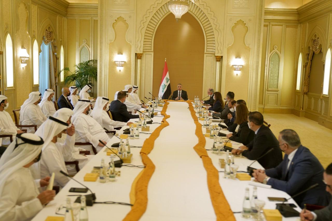Al-Kadhimi from UAE: Iraq boosts Bold measures to facilitate investments