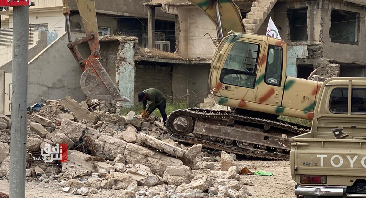 ISIS terrorists' bodies found under buildings' rubble in Mosul 