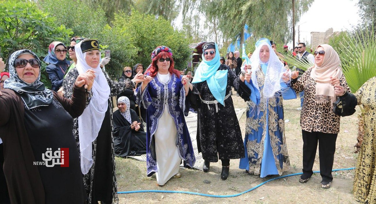 A two-day Folkloric event in Kirkuk castle 