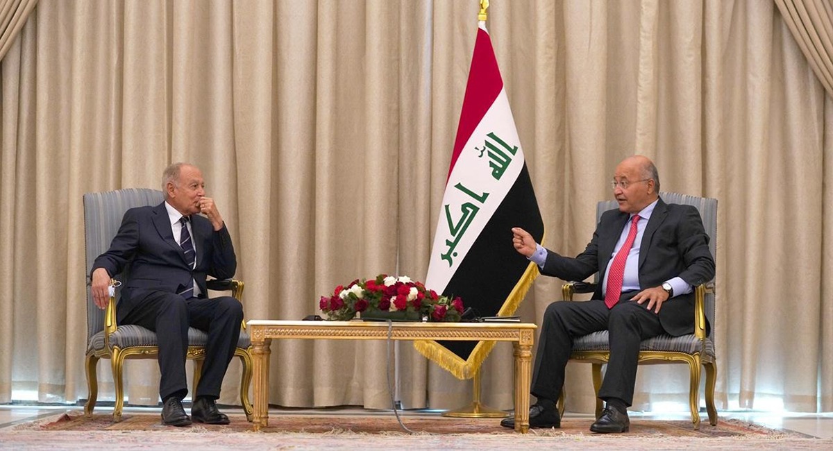 Saleh to Aboul Gheit: Iraq's security is essential to the Middle East