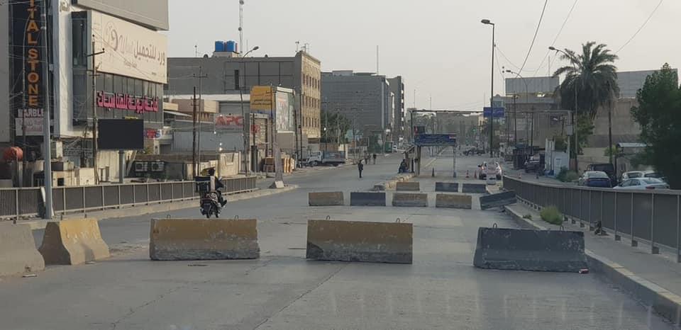 شوارع بغداد.. القوات الأمنية تواصل إغلاق وسط العاصمة حتى مطلع الفجر