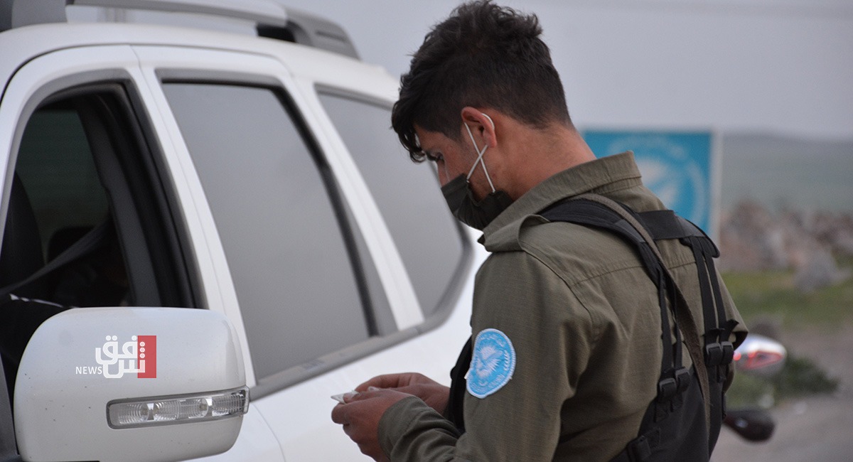 Asayish arrest an ISIS terrorist in Deir Ezzor 