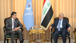 Nechirvan Barzani meets Haider al-Abadi in Baghdad 