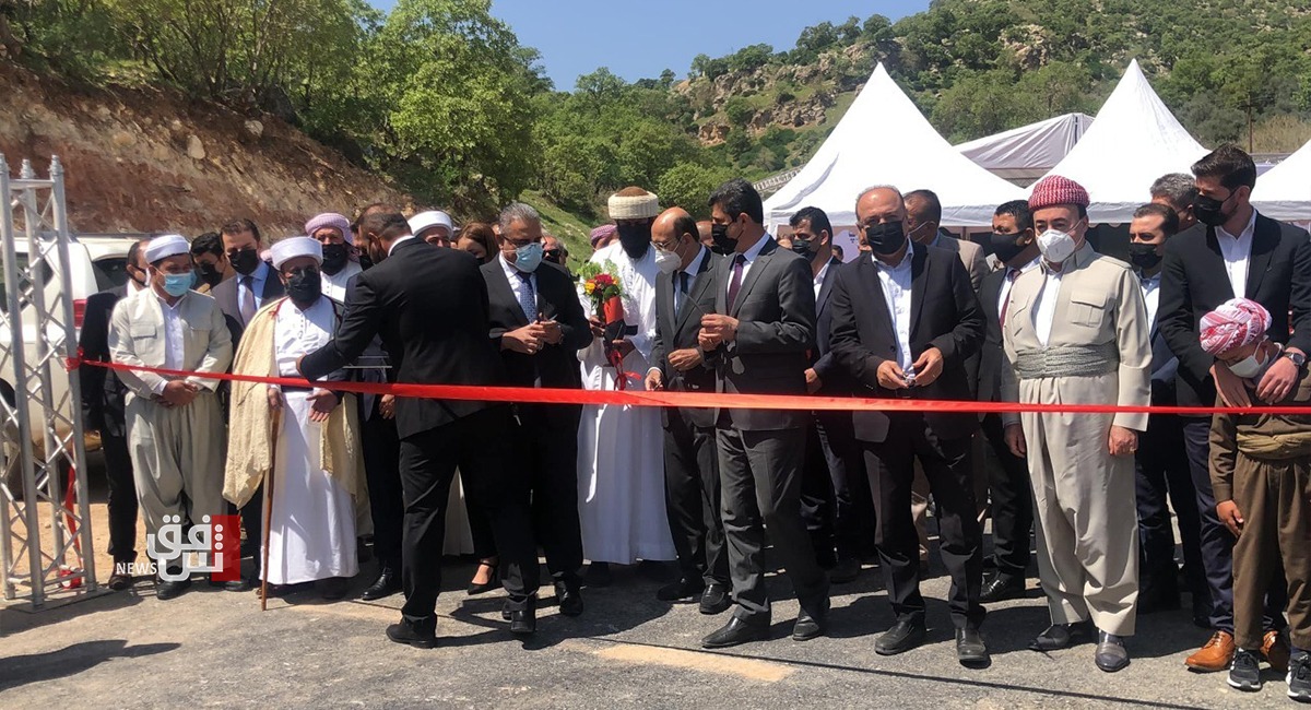 Several service projects inaugurated today in Sheikhan district 