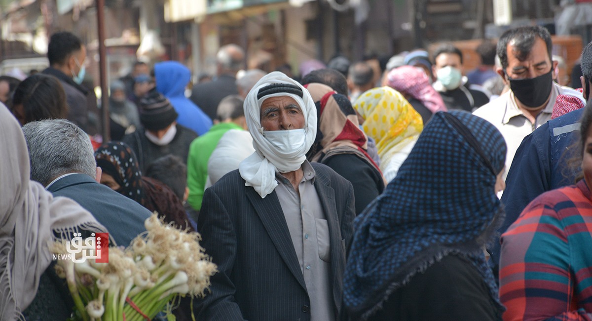 عراق.. ٤٤ مردن و نزیکەی ٨ هەزار تووشهاتن نوو وە کۆڕۆنا