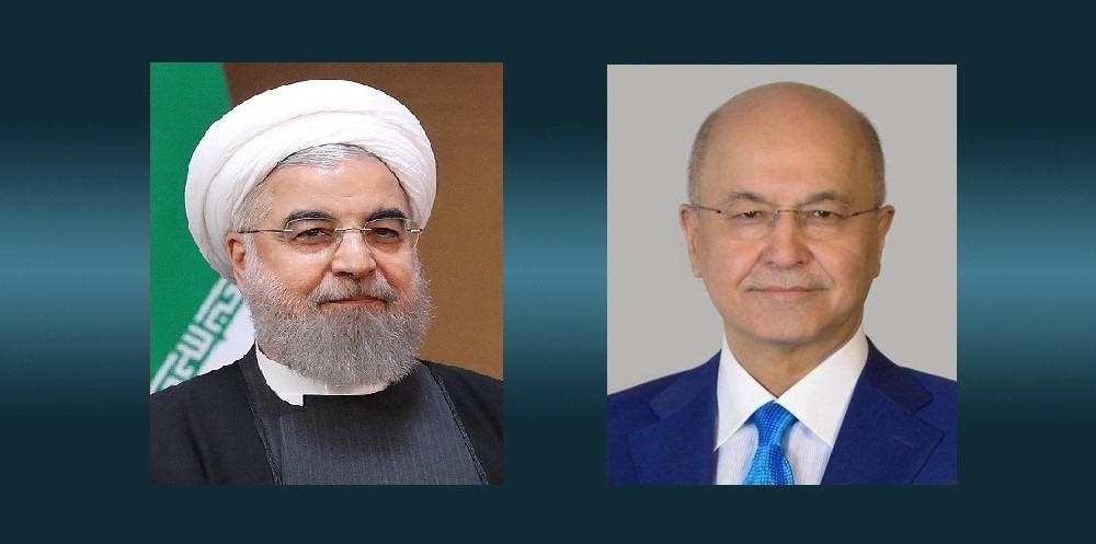 روحاني لصالح:  يمكن لإيران والعراق العمل معا كاقتصادين متكاملين