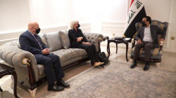 Al-Halbousi reviews with Hennis-Plasschaert the work of the investigation team into ISIS crimes