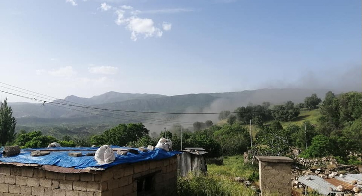 Turkish aircraft attack a village in Duhok 