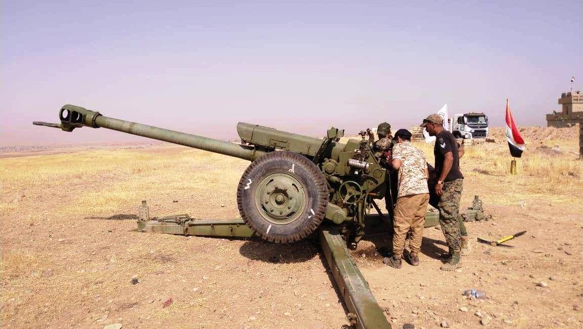 PMF bombs ISIS sites in eastern Saladin