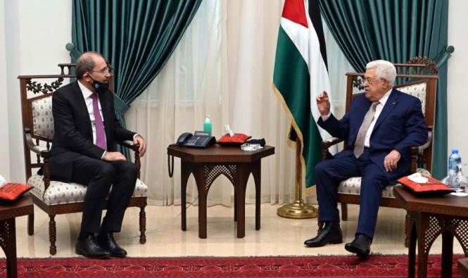 Jordan's Deputy PM meets Palestinian President on a surprise visit to Ramallah