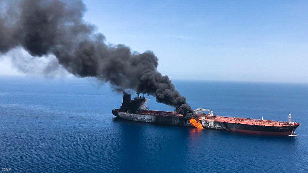 Fire extinguished on oil tanker off Syria after suspected drone attack