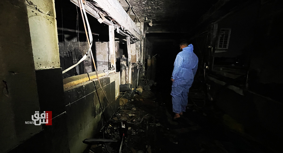 The fire at Ibn AlKhatib Hospital was caused by an oxygen tank High Commission for Human Rights 