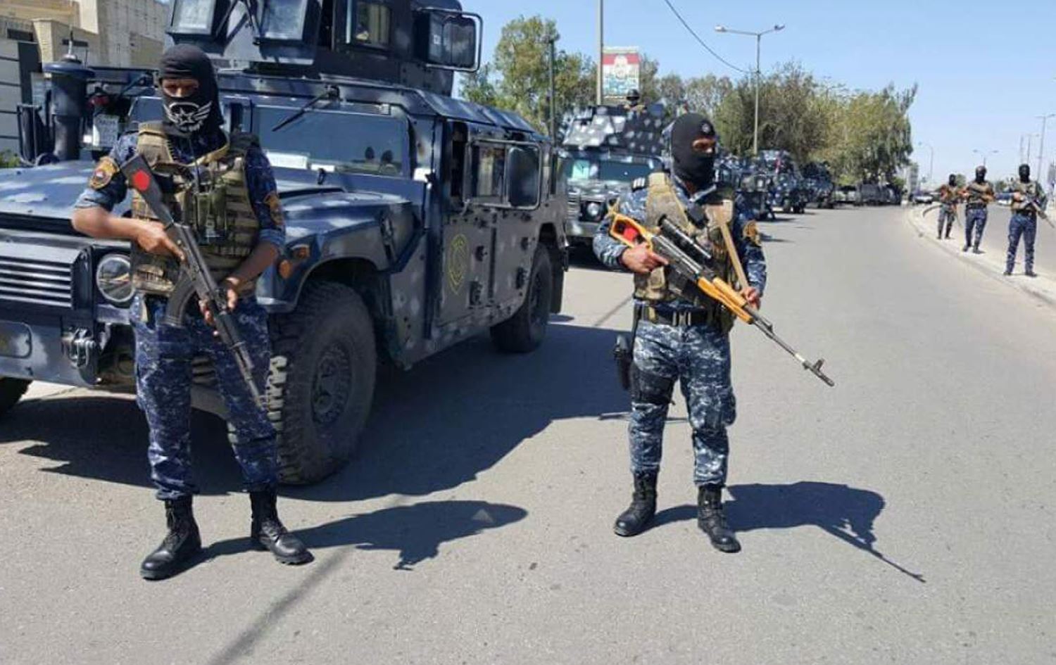 Four killed, five injured in a blast inside a security headquarters in Kirkuk