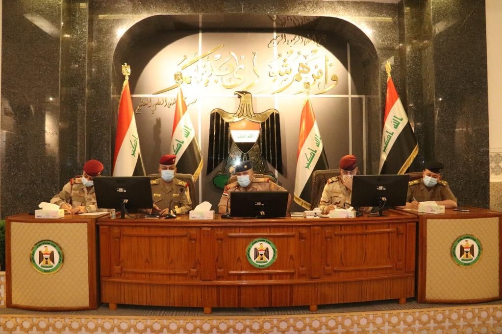 Baghdad Operations Command raises combat readiness; three terrorists apprehended in al-Anbar