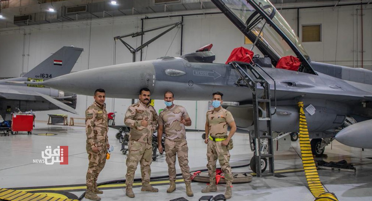 طائرات F-16 عراقية تدخل الخدمة بعد صيانتها (صور)