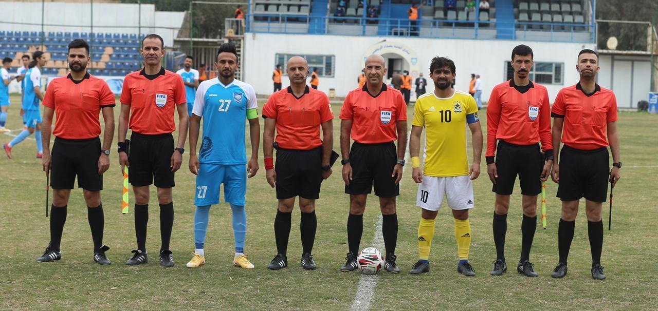 طاقم تحكيم عراقي يقود مباراة في دوري أبطال آسيا