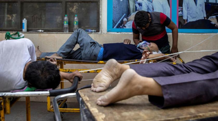 نحو 400 ألف إصابة جديدة بفيروس كورونا في الهند خلال 24 ساعة