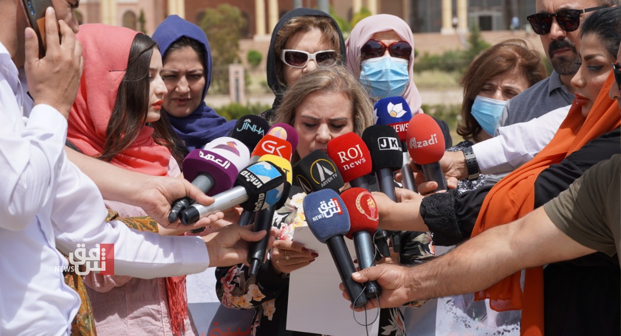 Women Rights' activists file a mass lawsuit against femicides in al-Sulaymaniyah court 
