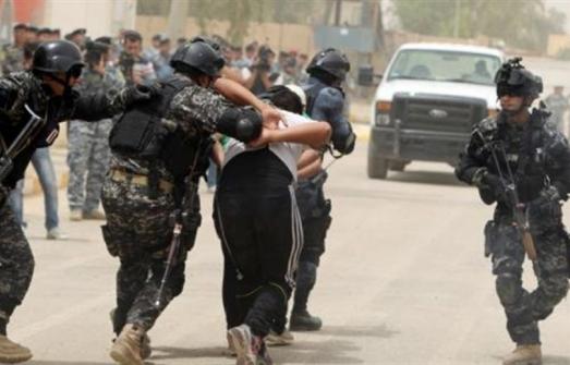 اعتقال 3 متظاهرين معتصمين قاموا بالاعتداء على قوة من الجيش جنوبي العراق