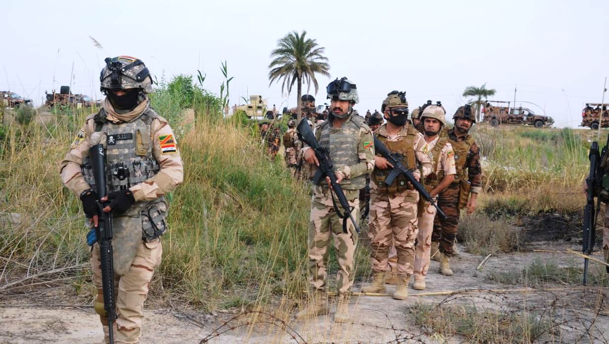 قوات الأمن تلاحق بؤر داعش في مناطق ساخنة بديالى 
