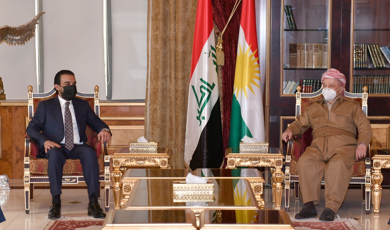 Masoud Barzani holds Productive meeting with Muhammad alHalboosi