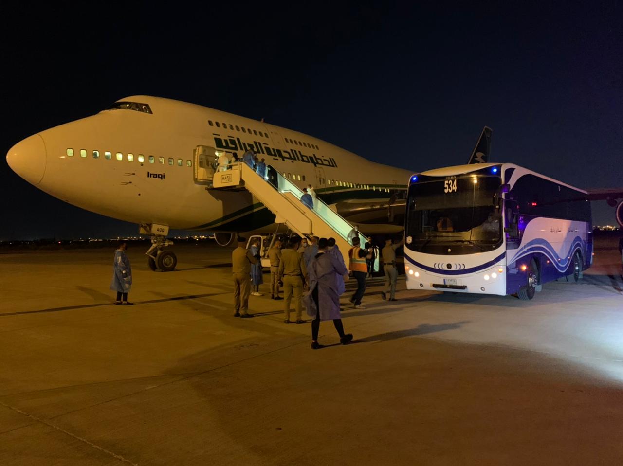 إعادة 47 مواطناً كورديا من العالقين في الهند عبر مطار بغداد الدولي 