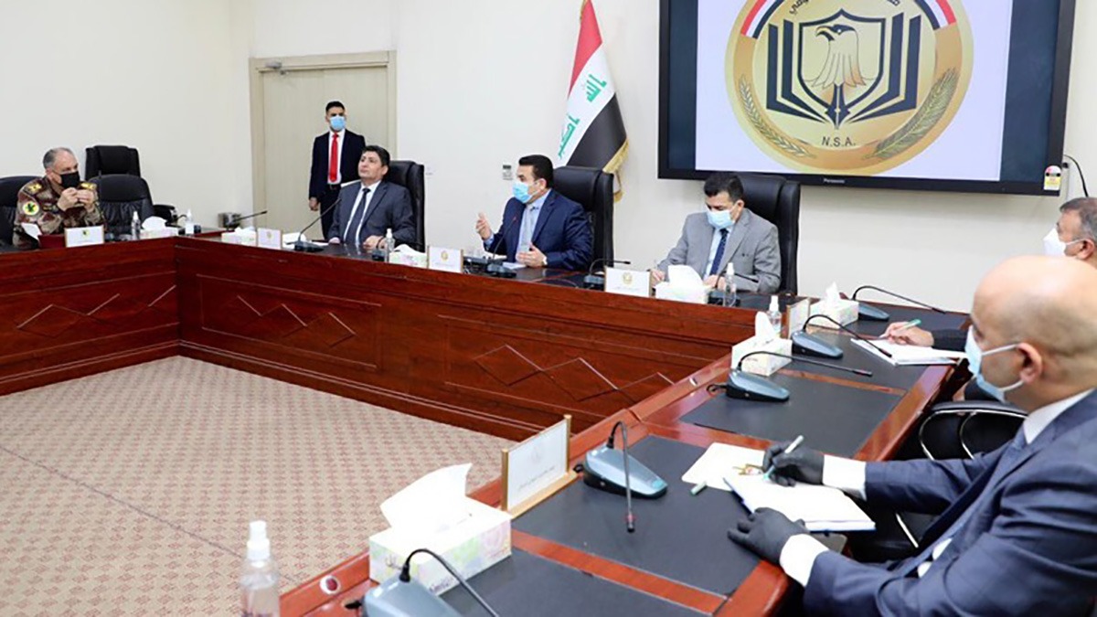 AlAraji holds a meeting to assess Iraqs commitment to international decisions