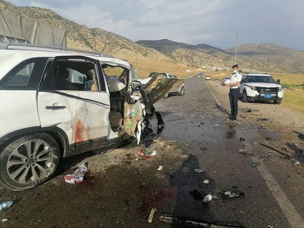 Six causalities in a terrible car crash in Duhok 