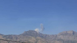Turkish airforces bomb a mountain in al-Sulaymaniyah