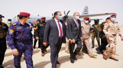The Iraqi Minister of Interior arrives in Kirkuk 
