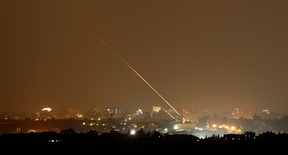 Explosions have been heard in Jerusalem after air raid sirens sounded