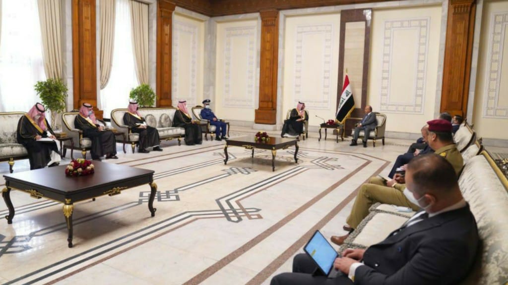 صالح والوفد السعودي يؤكدان: العراق مرتكز في ترسيخ الأمن والتنمية الإقليمية