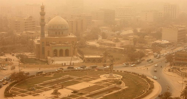 عاصفة ترابية تنهي حياة ستة اشخاص على طريق بغداد- الحلة