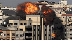 Israeli aircraft destroy Hamas-linked Gaza bank building