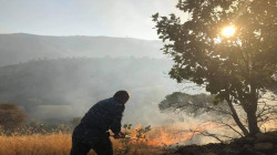 حريق يلتهم عشرات الدوانم من الأراضي في السليمانية .. (صور) 